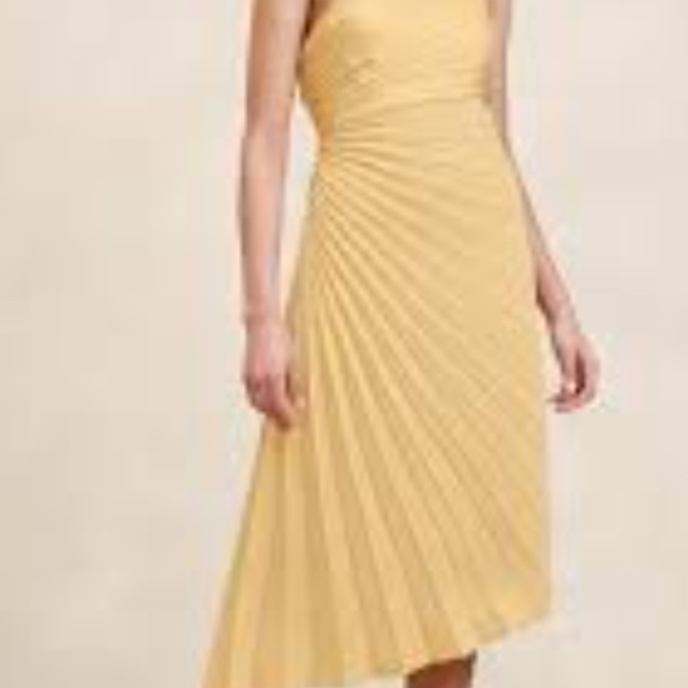 Banana Republic Yellow Cocktail dress for Weddings